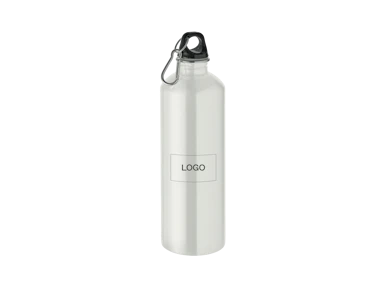 Individuelle einwandige Flasche aus recyceltem Edelstahl 1000 ml