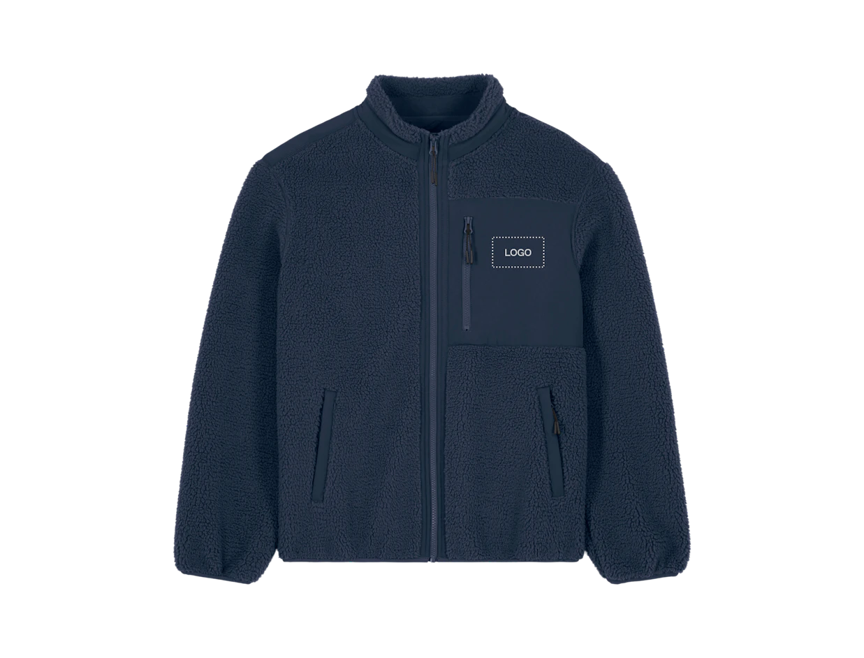 Custom Unisex Sherpa Fleece 1