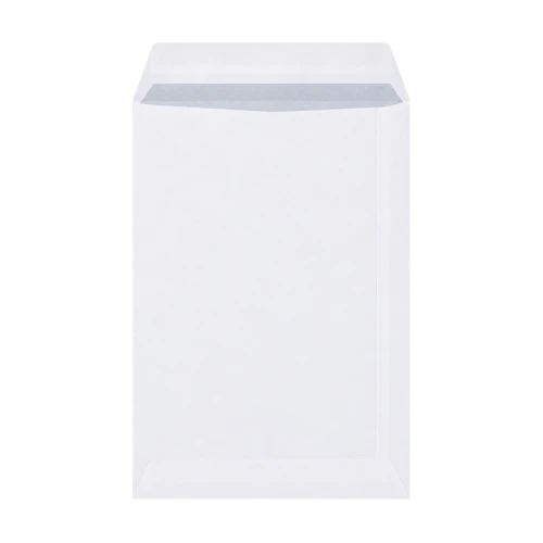 Enveloppes B5 à bande autocollante (HK) blanches (50 pcs)