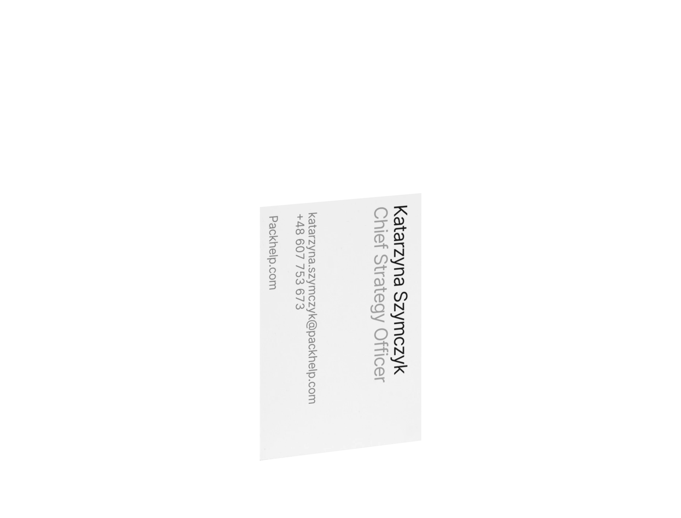 Custom Business Card