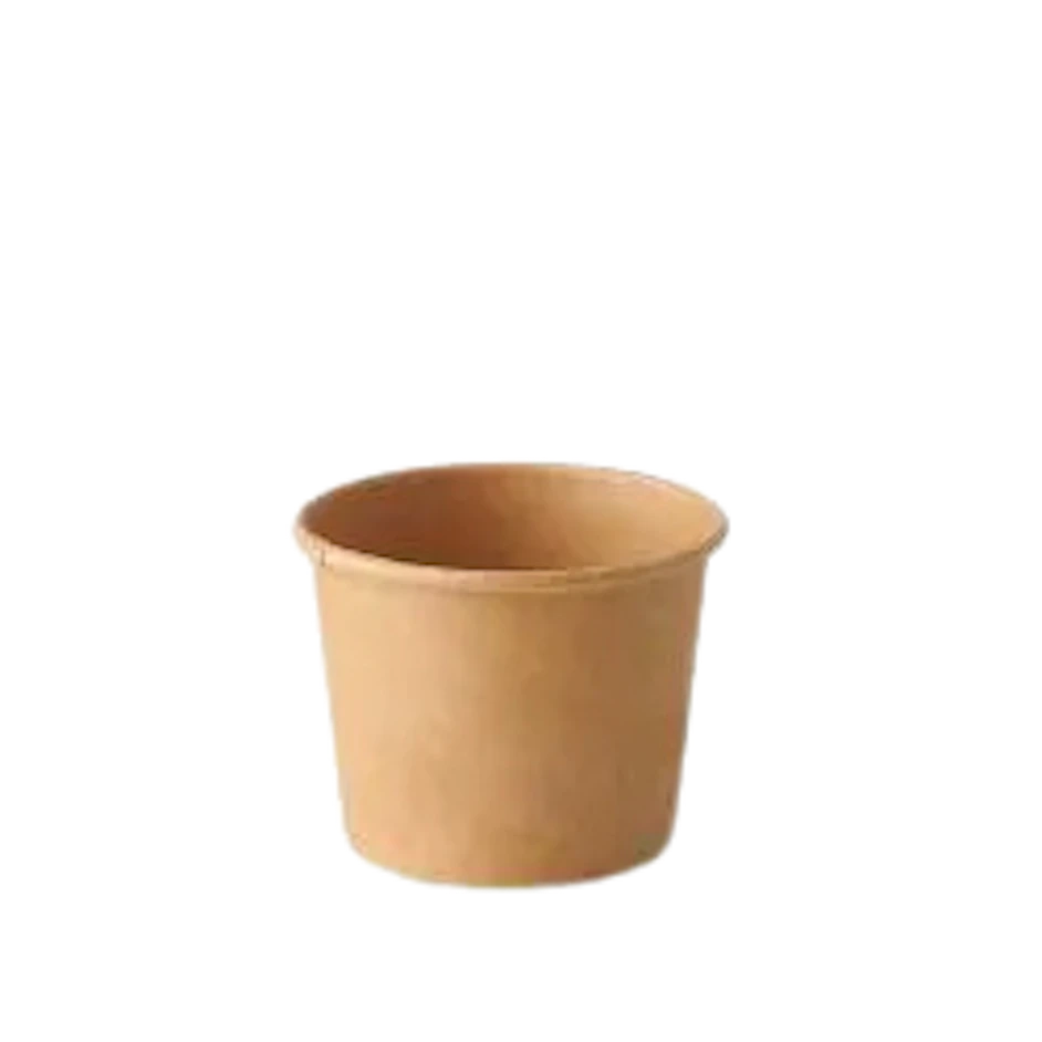 Pots à sauce en papier 60 ml 60 mm PE 1