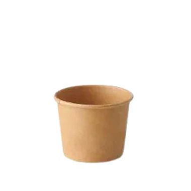 Pots à sauce en papier 60 ml 60 mm PE