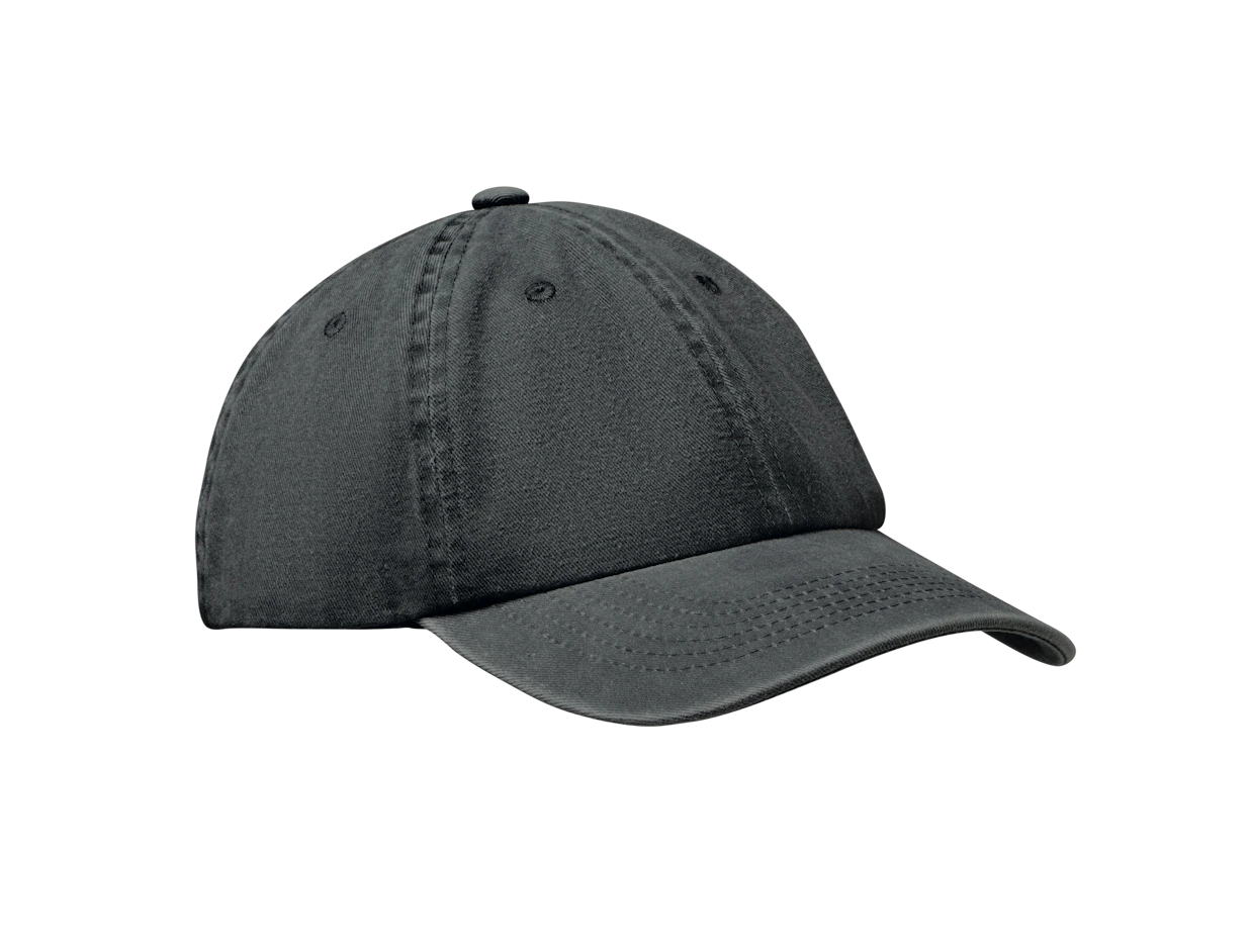 Individuelle 6-Panel Baseballkappe aus gewaschener Baumwolle 11