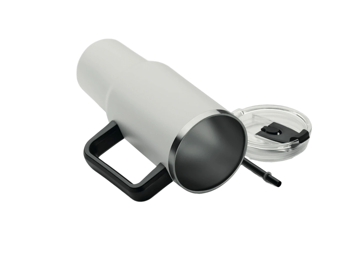 Individueller Tumbler aus recyceltem Edelstahl doppelwandig 1200ml 8