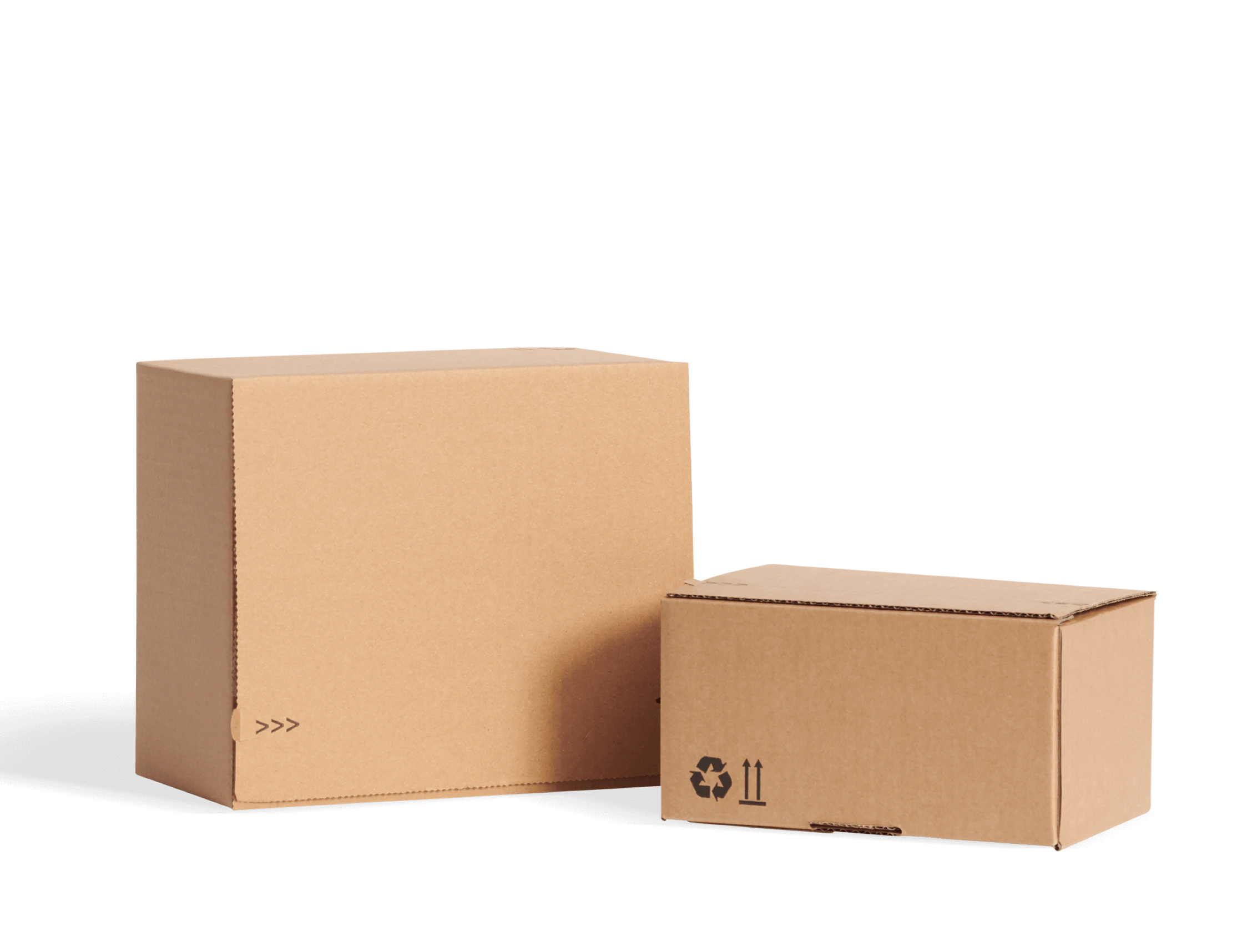 Carton d'expédition e-commerce vierge