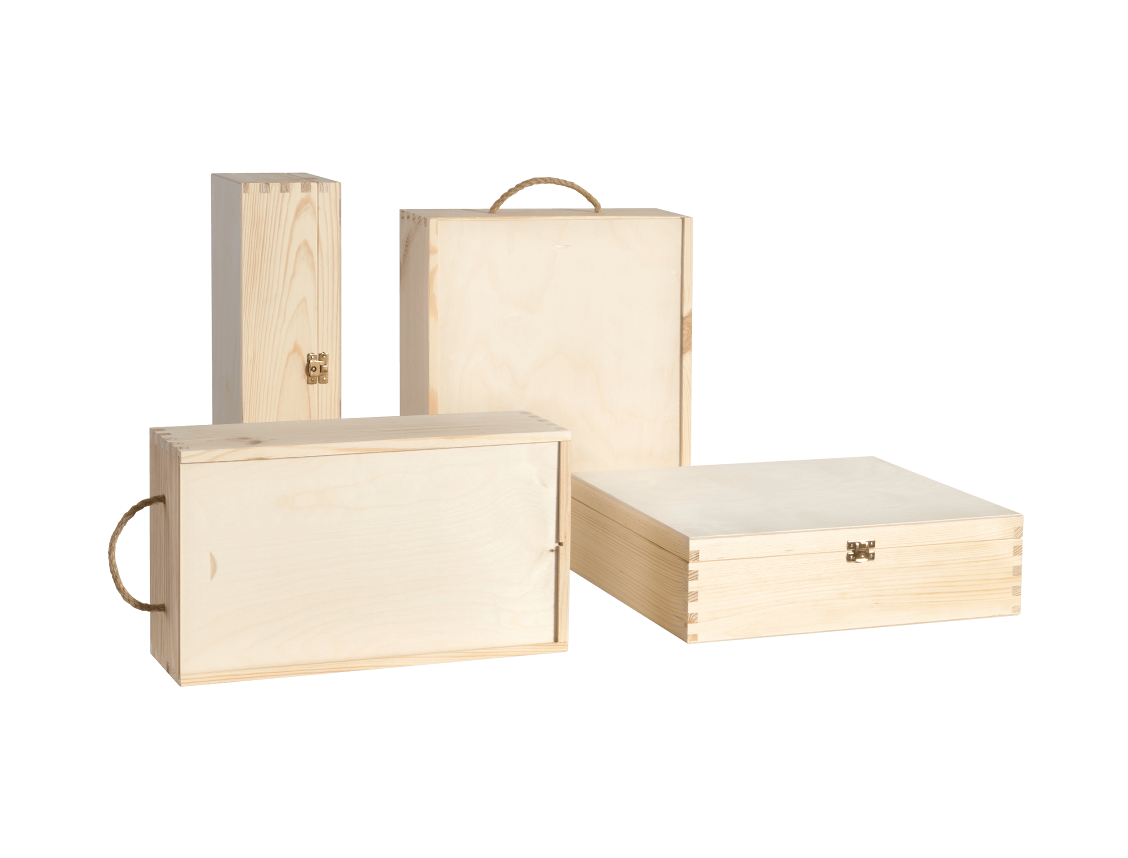 Caja de madera para vino