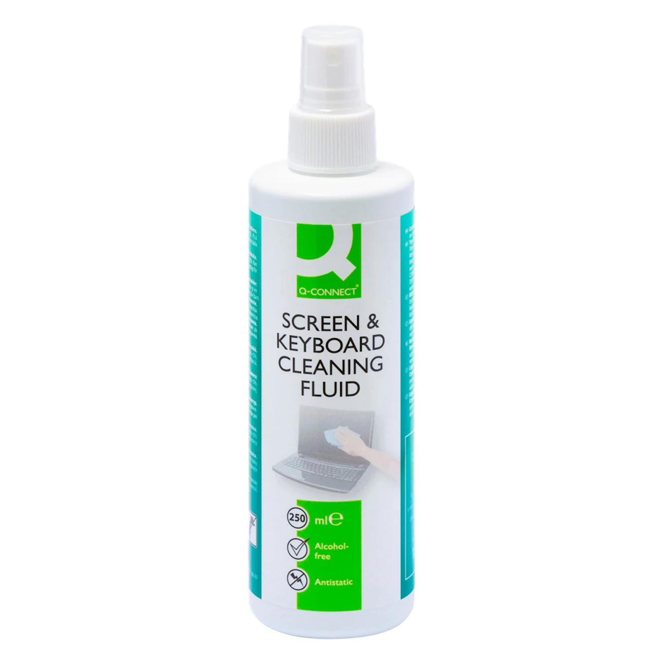 Spray do czyszczenia ekranów i klawiatur Q-CONNECT 250 ml