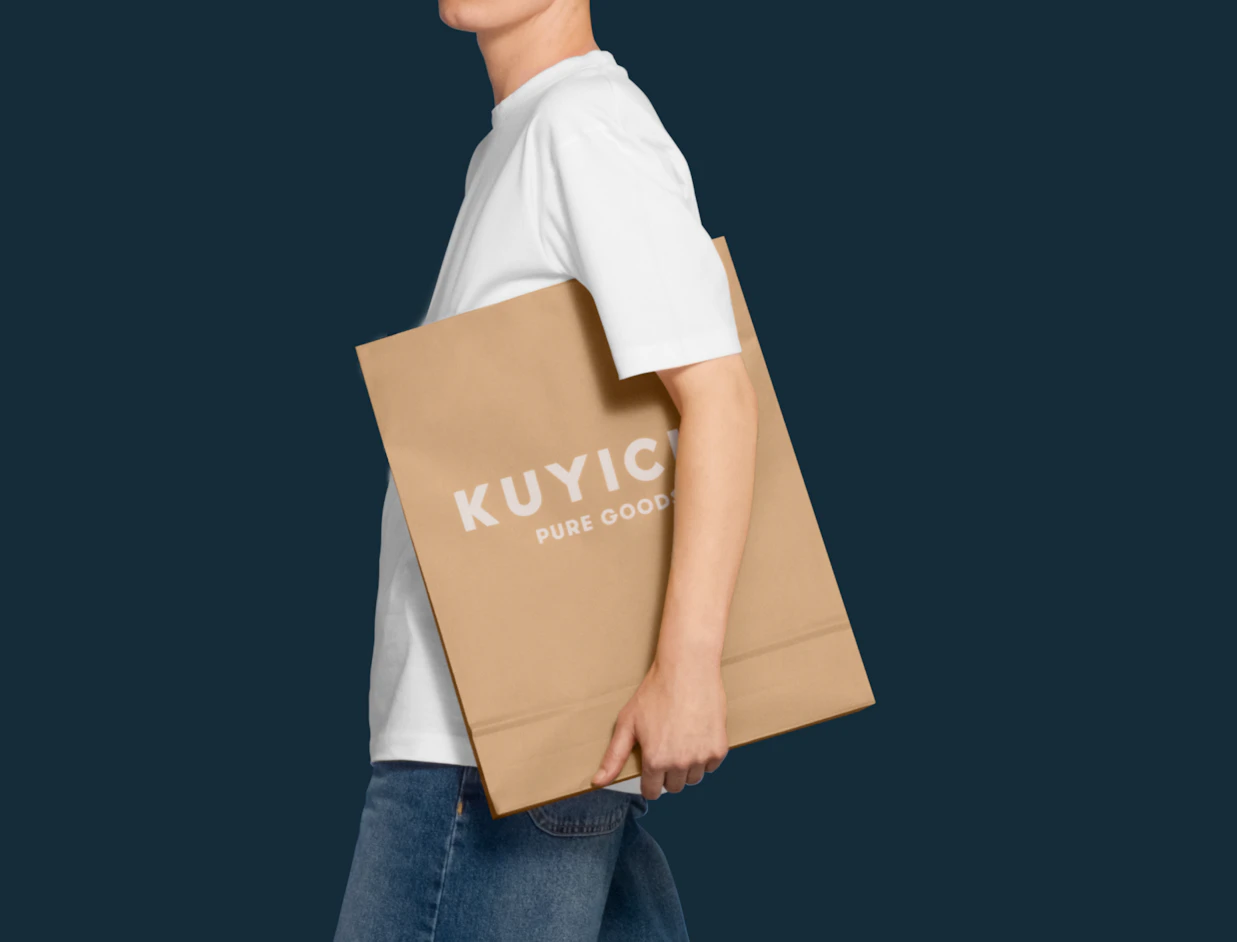 Individueller Papier-Versandbeutel zum Verpacken von Werbeartikeln 7