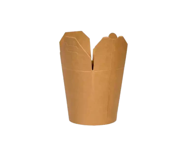 Pudełko papierowe do dań orientalnych, kraft 450 ml 