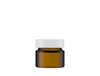 Barattolo in vetro 15ml con coperchio