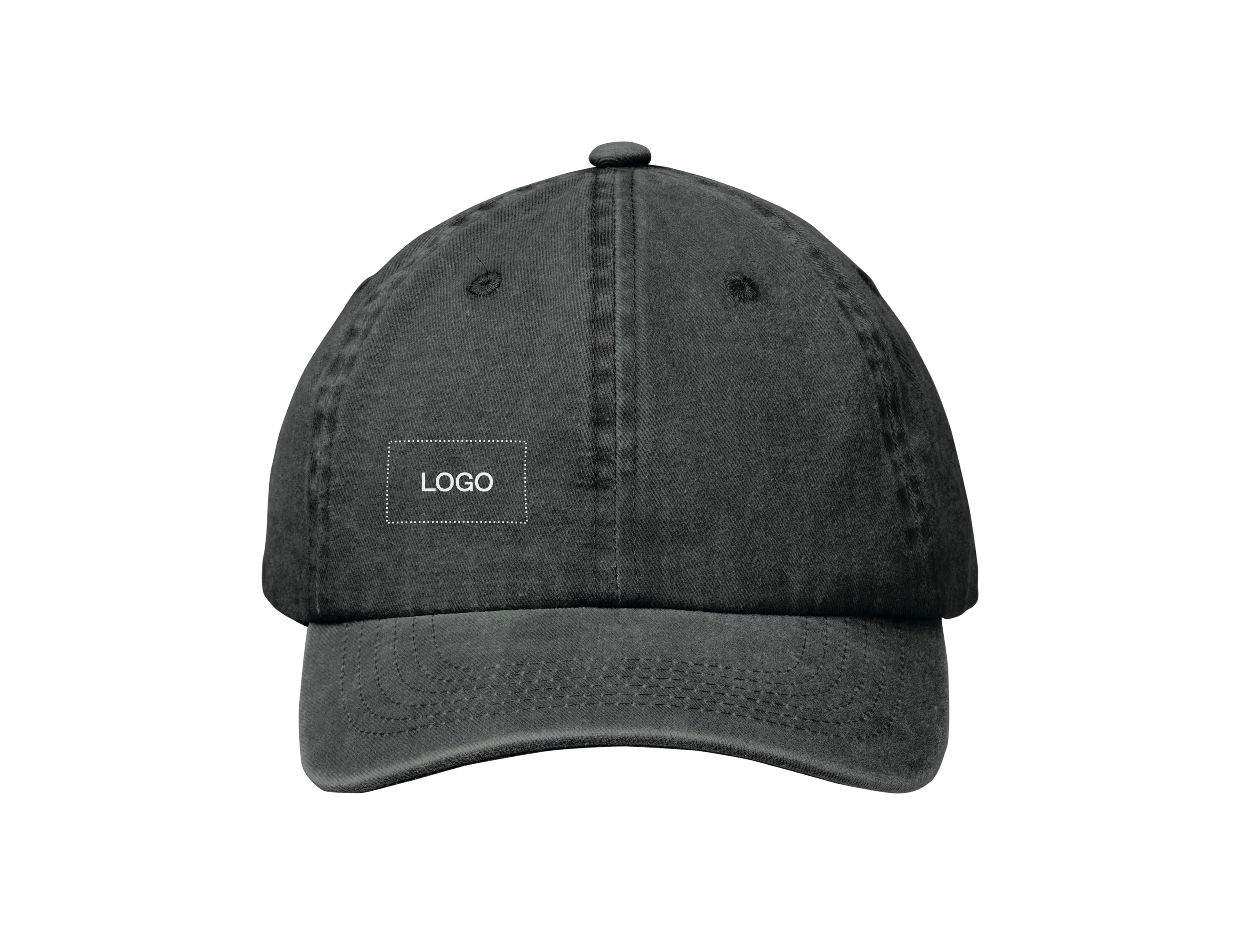 Cappellino baseball 6 pannelli cotone lavato personalizzato
