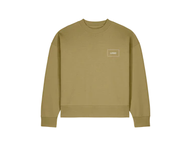 Individuelles Unisex schweres Sweatshirt aus Baumwolle