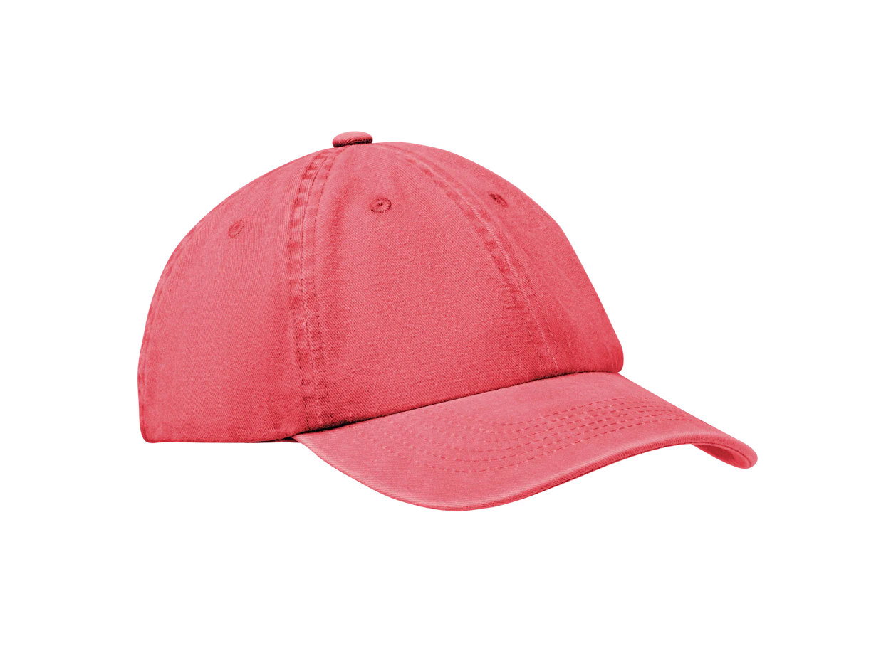Individuelle 6-Panel Baseballkappe aus gewaschener Baumwolle 14