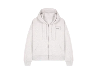 Individueller Damen Zip-Hoodie aus Bio-Baumwolle