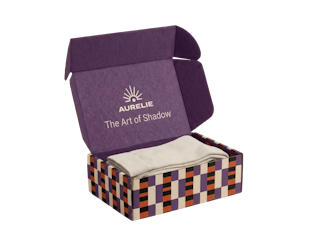 Caja de envío personalizable para calcetines