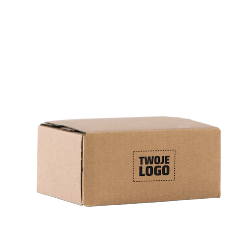 A6 Pudełko z automatycznym dnem 12.5×17×8cm z logo