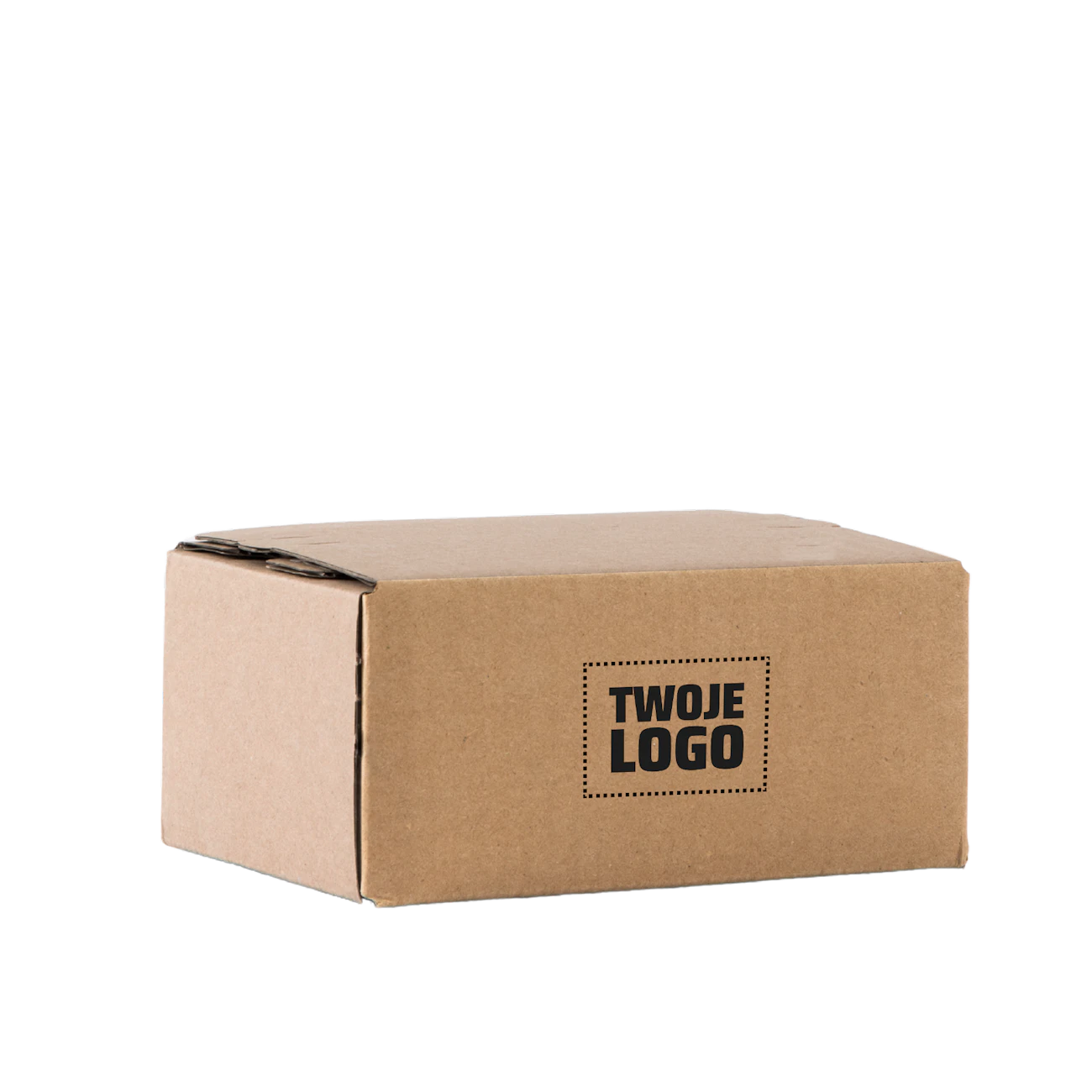 A6 Pudełko z automatycznym dnem 12.5×17×8cm z logo