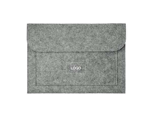 Housse ordinateur feutre 15" personnalisée