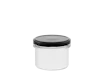 Barattolo di vetro da 235ml con coperchio