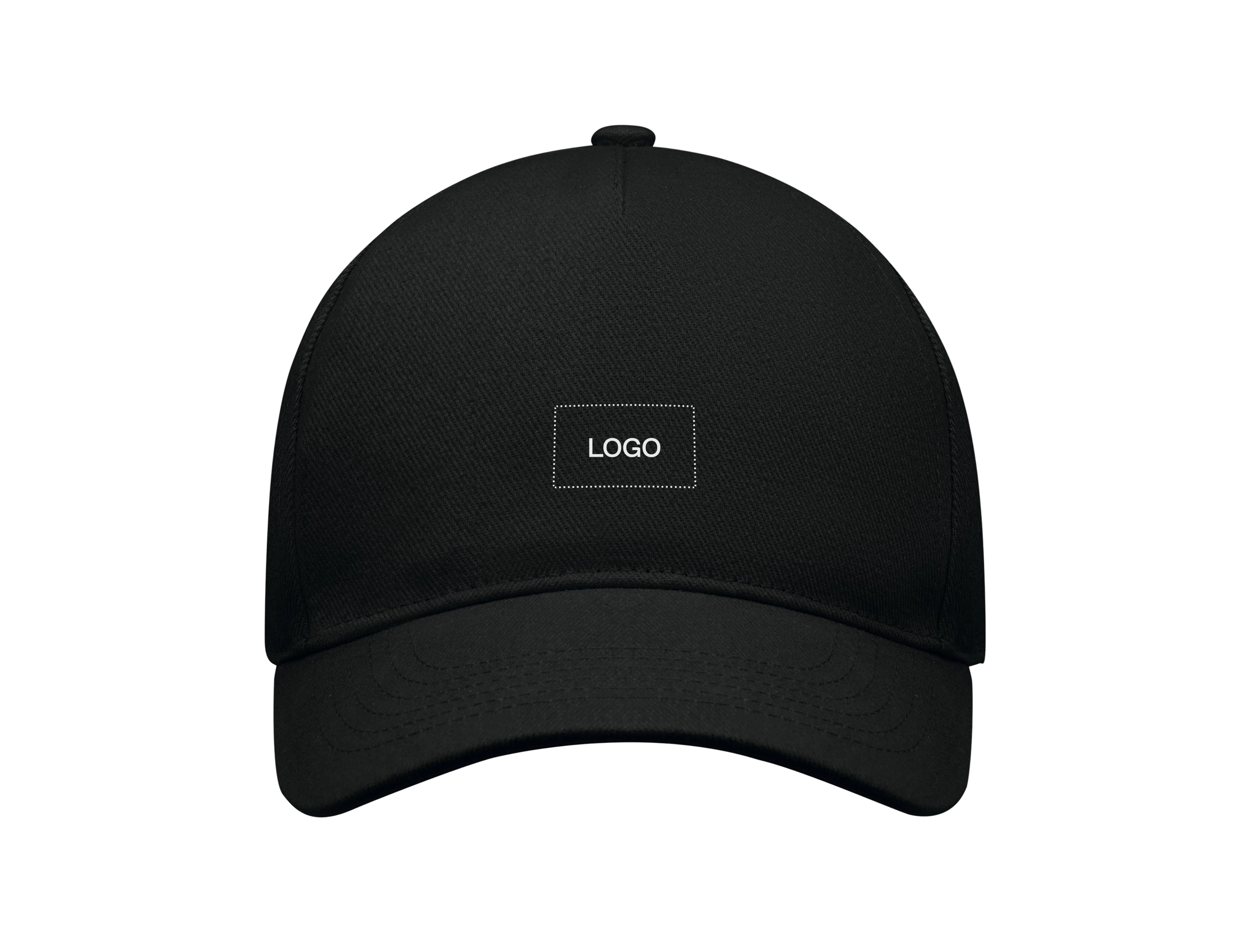 Custom 5-Panel Heavy Brushed Cotton Baseball Cap