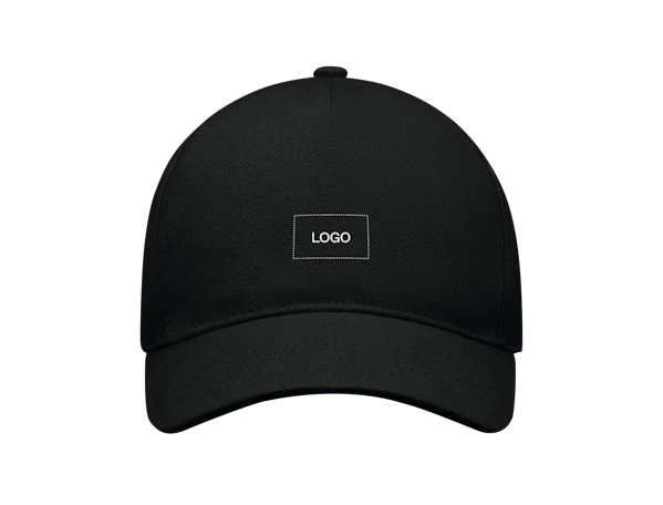 Cappellino baseball 5 pannelli cotone spazzolato pesante personalizzato