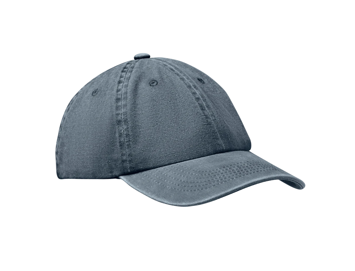Individuelle 6-Panel Baseballkappe aus gewaschener Baumwolle 5