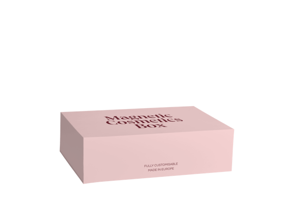Personalizowane pudełko magnetyczne na kosmetyki z tektury litej