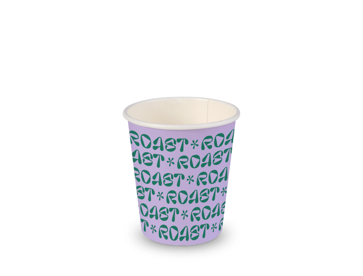 Bicchiere da caffè usa e getta personalizzato