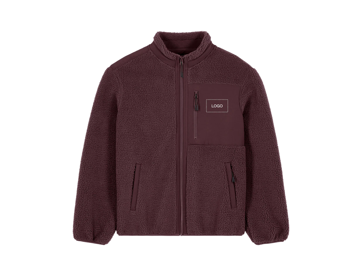 Individueller Unisex Sherpa-Fleece 1