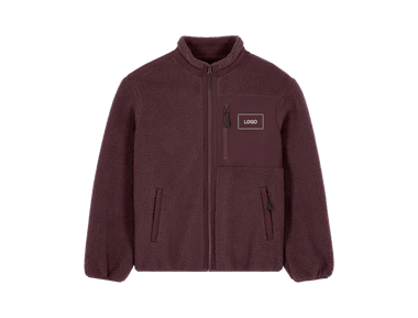 Individueller Unisex Sherpa-Fleece