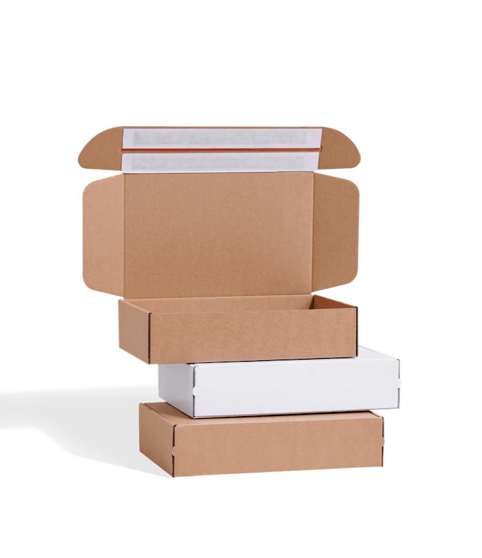 Boite postale carton pochon tissu calages cartes remerciement