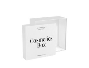 Caja de dos piezas para cosméticos