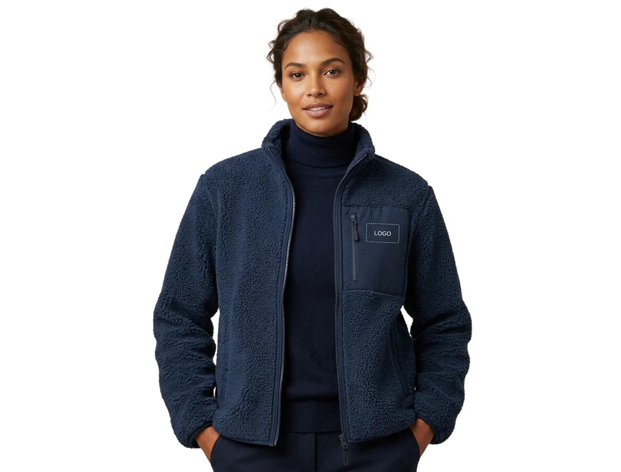 Polaire sherpa unisexe personnalisée 2