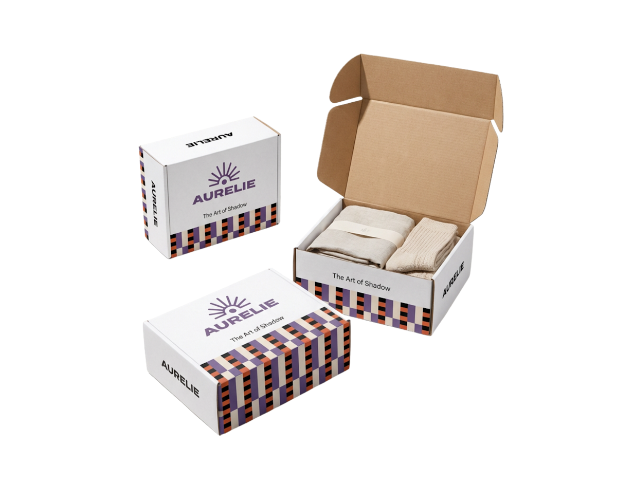 Caja de envío de ropa personalizable 4