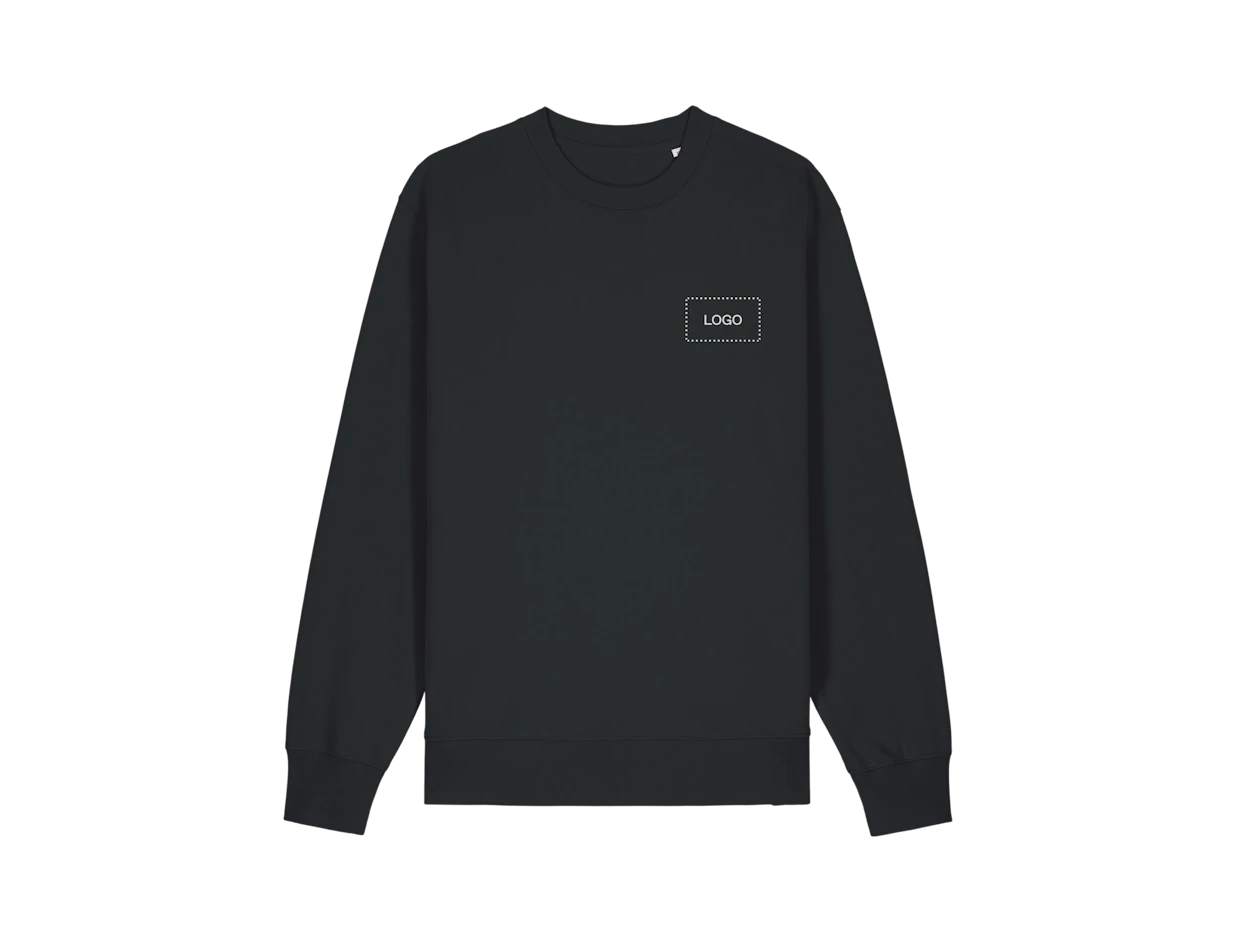 Individuelles Unisex Sweatshirt aus Bio-Baumwolle 1