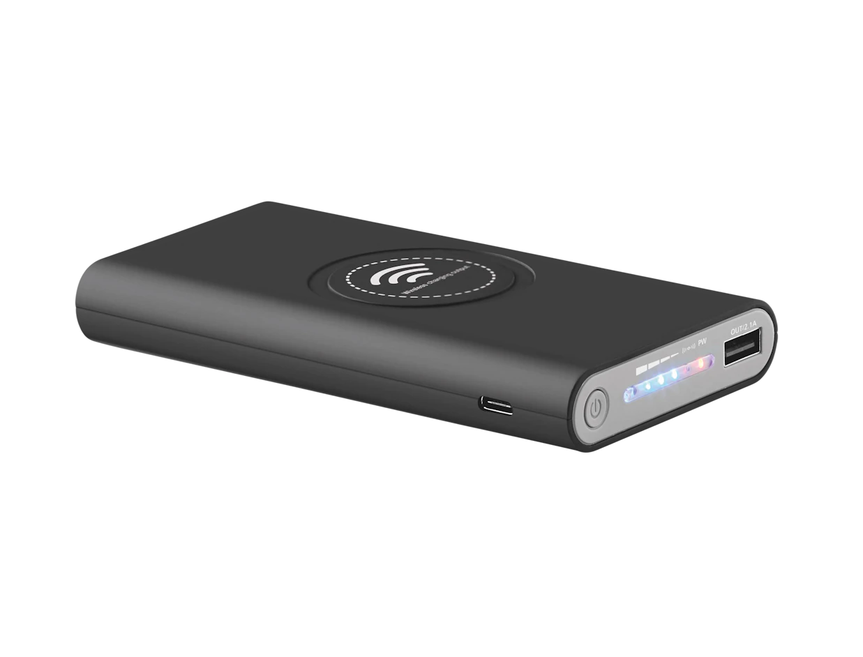 Powerbank sans fil 8000mAh 15W personnalisée 2