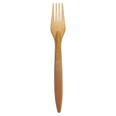 Tenedores de fibra de madera 18 cm