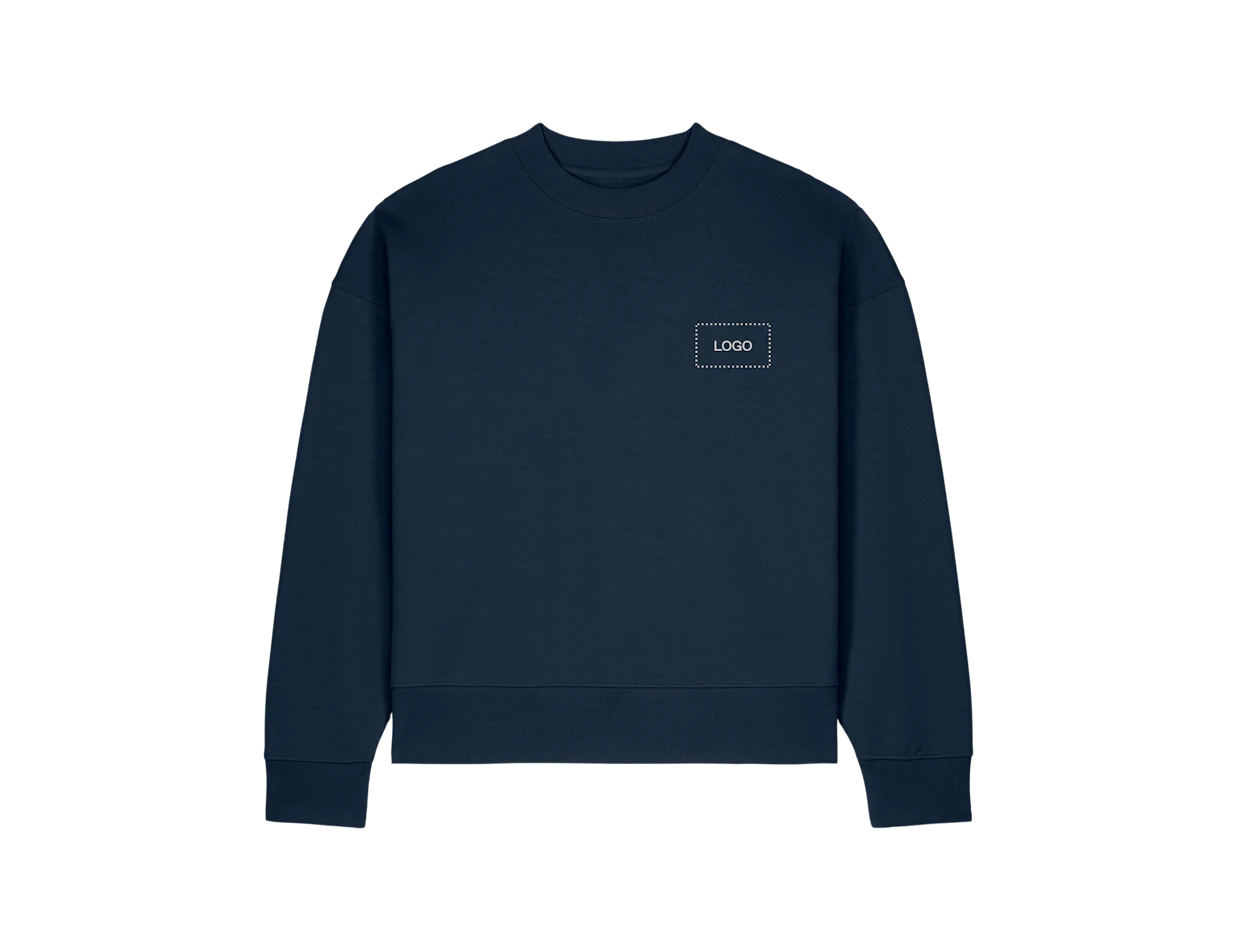 Sudadera unisex de algodón grueso personalizada 1
