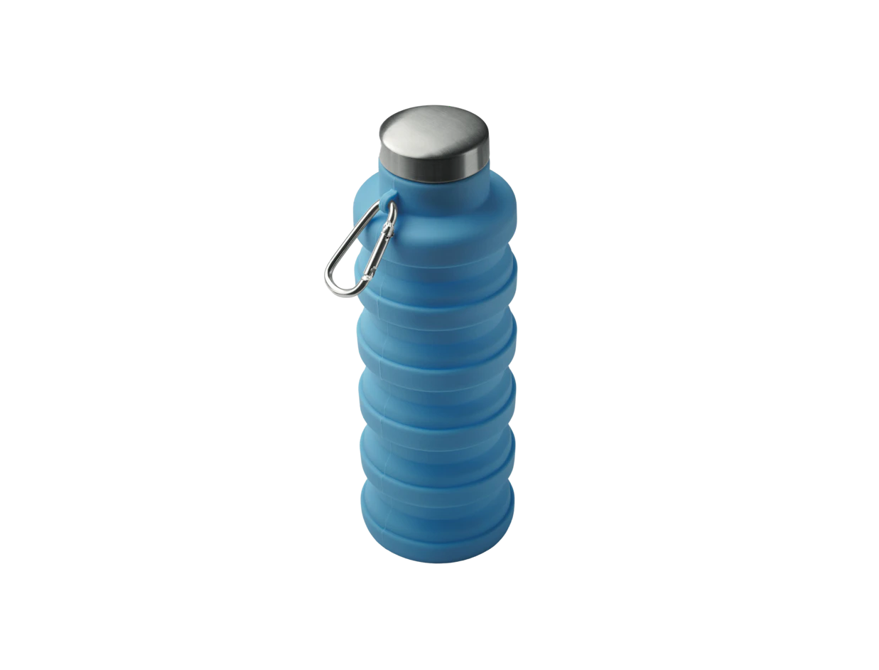 Custom Silicone Collapsible Bottle 500ml 12