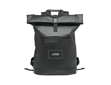 Individueller 15" Rolltop Laptop-Rucksack mit verstärktem Boden
