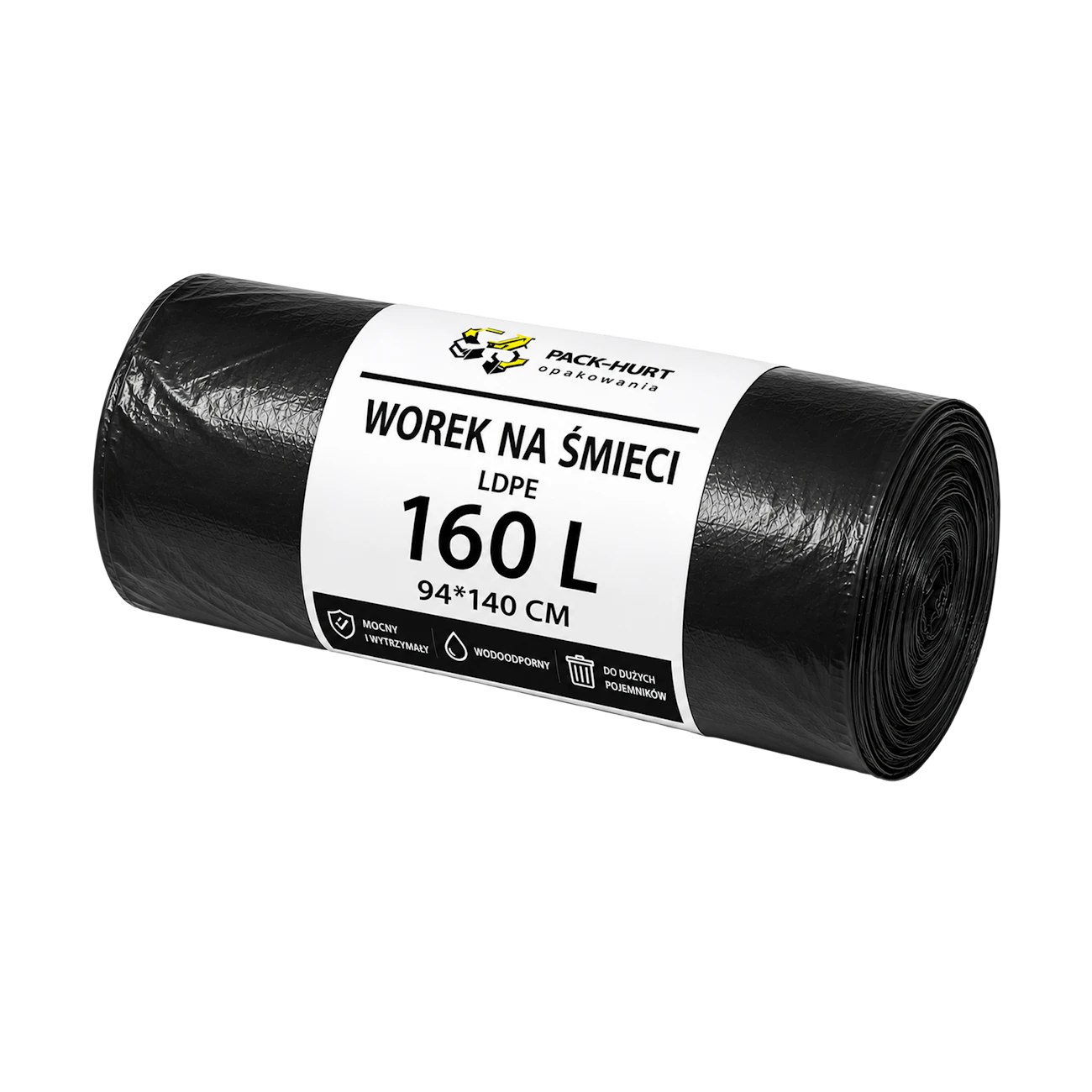 Bin Bags LDPE 160 L 94 x 140 cm (10 pcs)