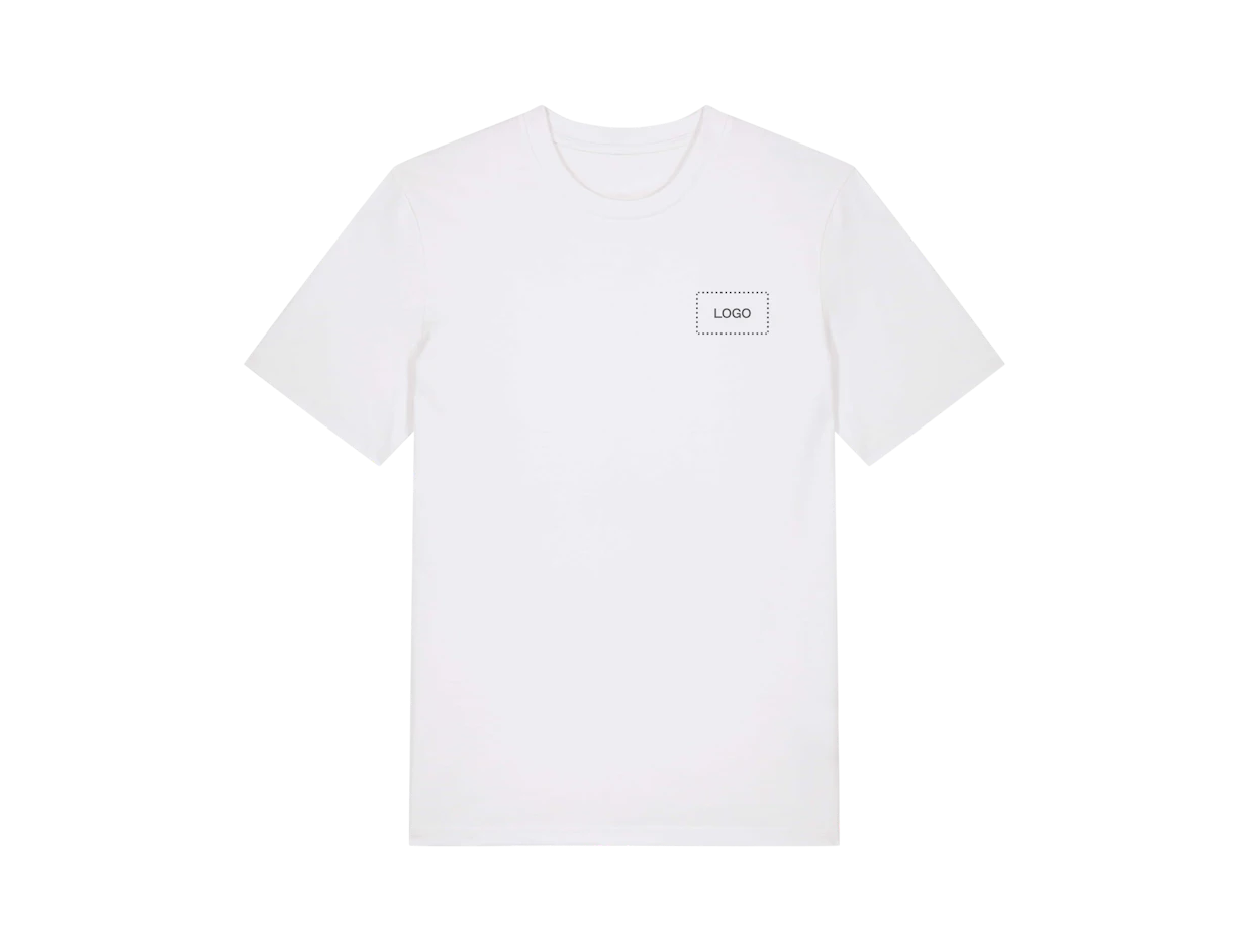 T-shirt unisexe en coton épais personnalisé 1