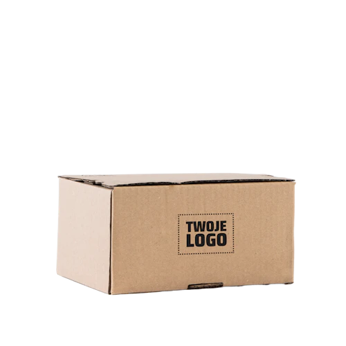 B9 Pudełko z automatycznym dnem 14.7×20.7×9.2cm z logo
