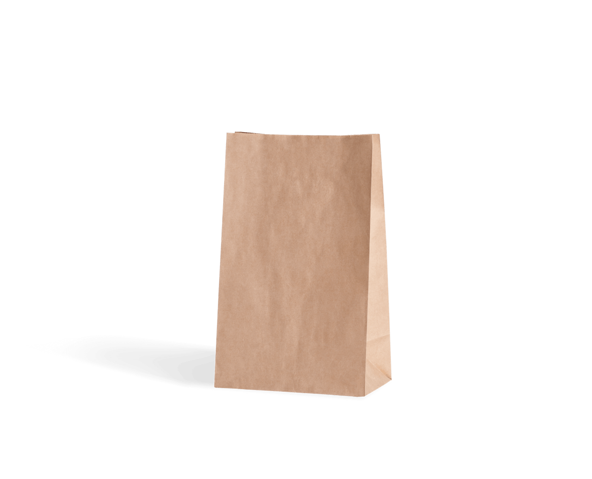 Unbedruckte Papiertasche 1