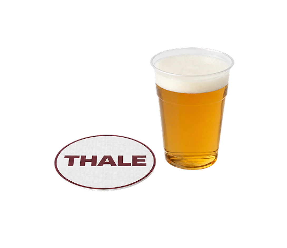 Custom Beer Cup & Coaster Set 1