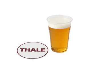 Custom Beer Cup & Coaster Set