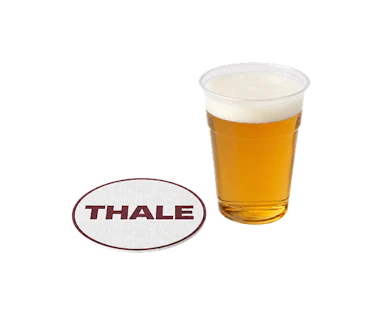 Custom Beer Cup & Coaster Set