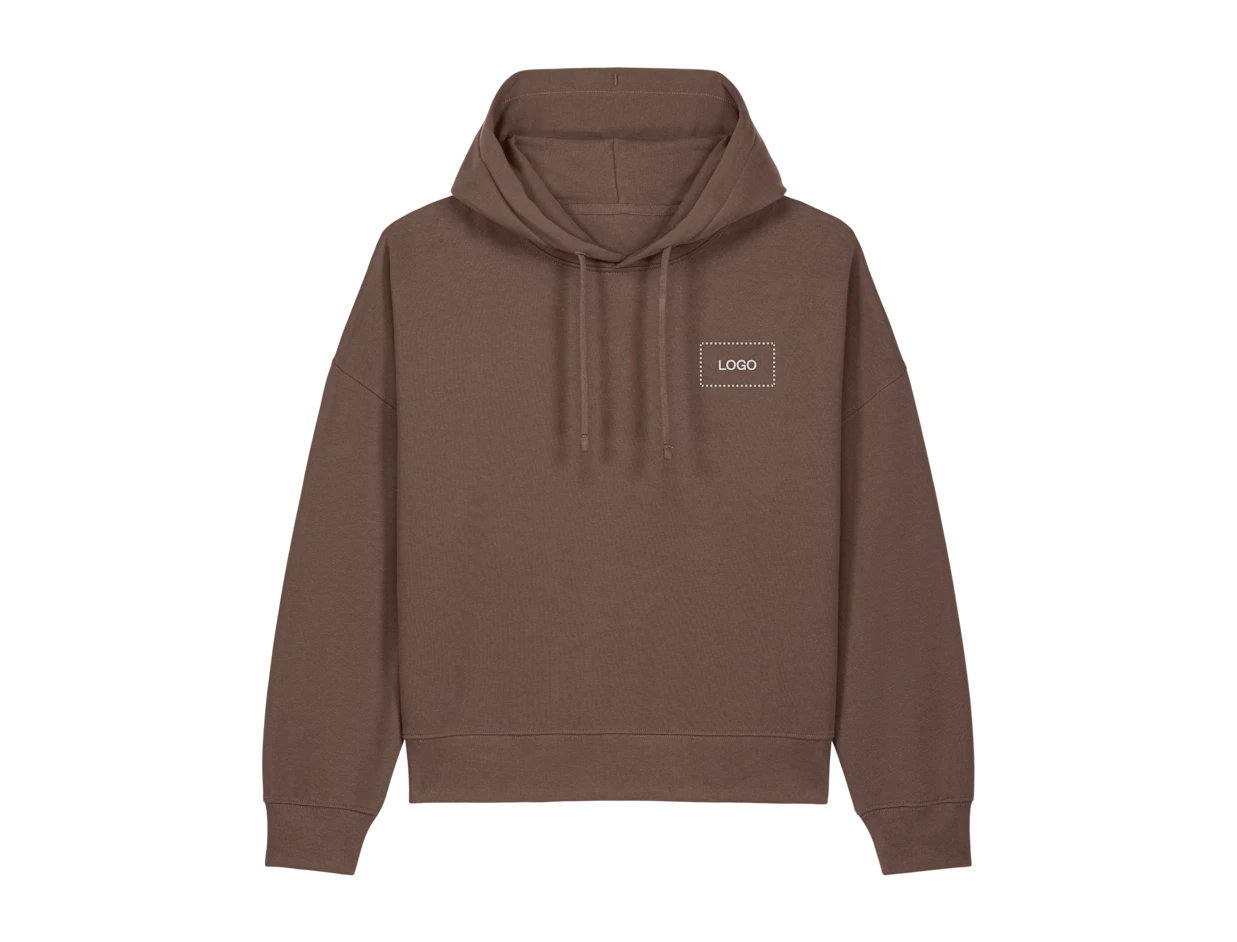 Custom Women Organic Cotton Hoodie 1