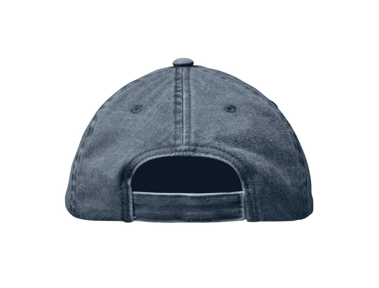 Individuelle 6-Panel Baseballkappe aus gewaschener Baumwolle 7