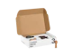 Personalisierter Stempel mit Stempelkissen und Tintenflasche
